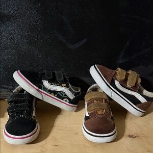 Vans Toddler/Kids' Sneakers (lot of 2)